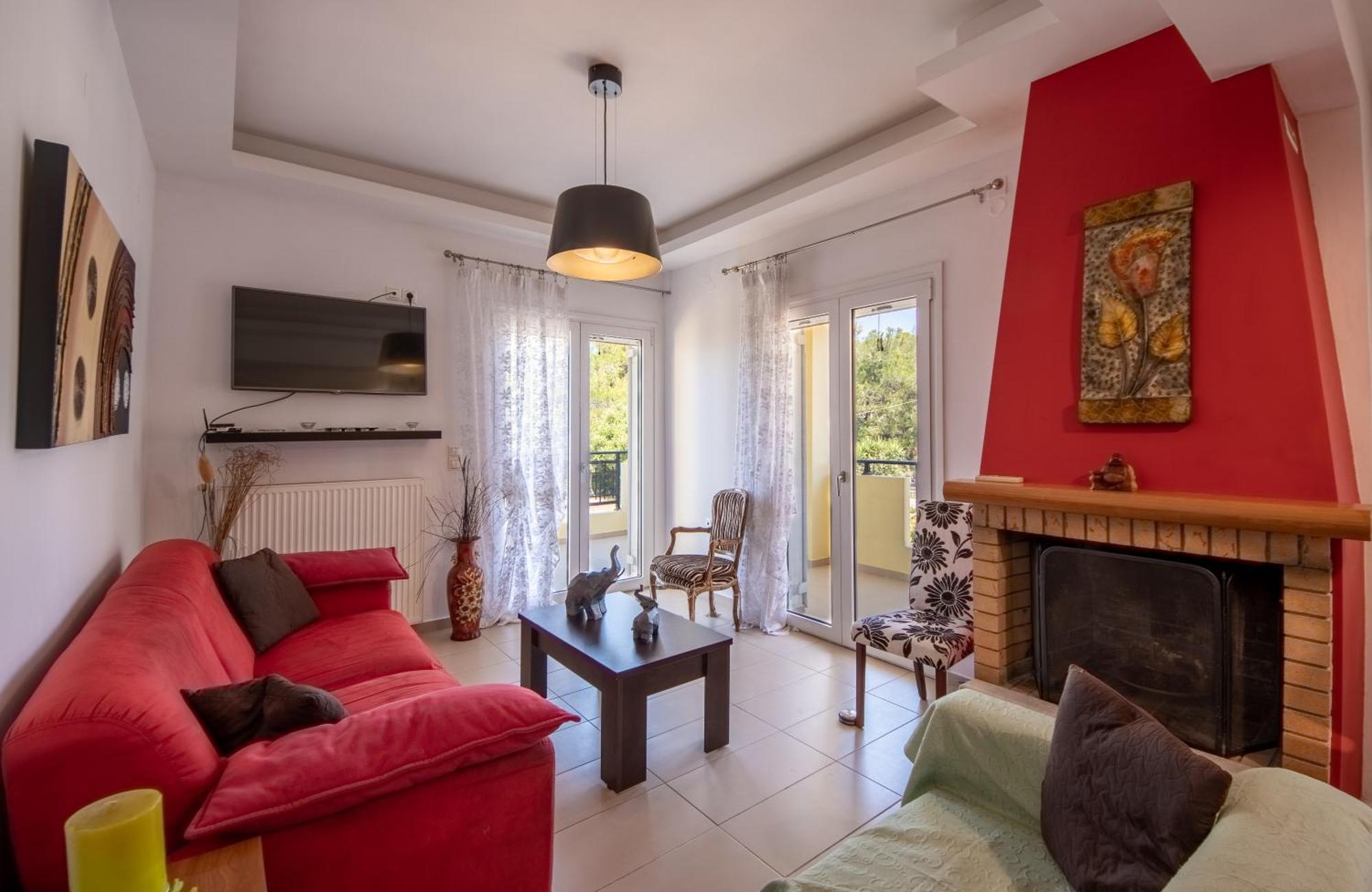 Leilighet Souda Bay View With Private Pool Near Chania *
